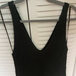Green Sweater Tank